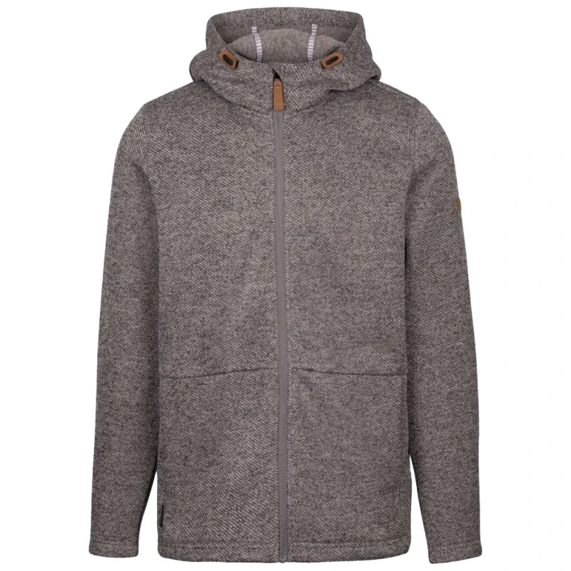 Image of Trespass Trespass Men Faddiley Hoodie in Grey Size: Small Grey S Male 5063693924775