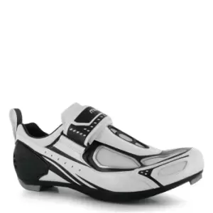 image of Muddyfox TRI100 Mens Cycling Shoes - White