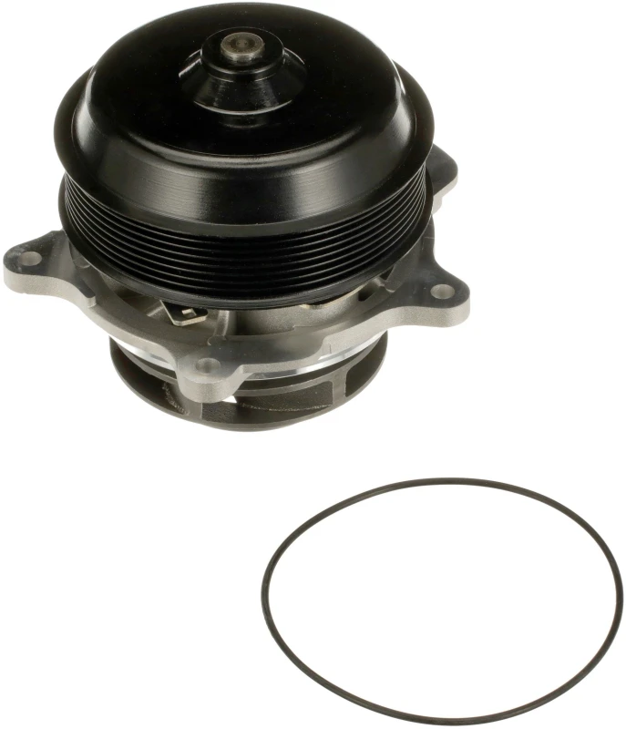 Image of GATES WP5061HD Water pump FleetRunner Metal, for V-ribbed belt pulley, with gaskets/seals Metal Water Pump (1260)