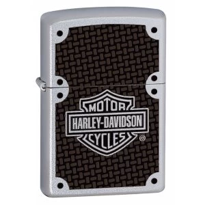 Image of Zippo Harley Davidson Carbon Fibre Windproof Lighter