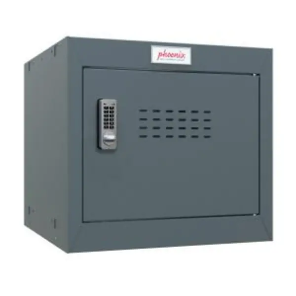 image of Phoenix CL Series Size 1 Cube Locker in Antracite Grey with Electronic EXR40996PH