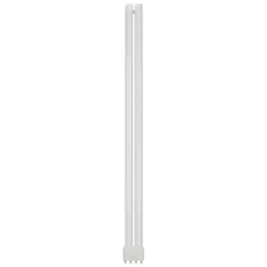 Image of Crompton Lamps CFL PLL 40W 4-Pin Dimmable Single Turn Cool White Frosted L-Type