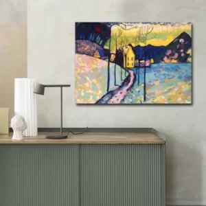 Image of 70100FAMOUSART-035 Multicolor Decorative Canvas Painting