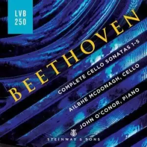 Image of Beethoven Complete Cello Sonatas 1-5 by Ludwig van Beethoven CD Album