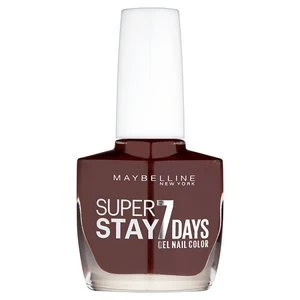 image of Superstay 7 Days City Nudes Nail Color 889 Dark Roast Brown