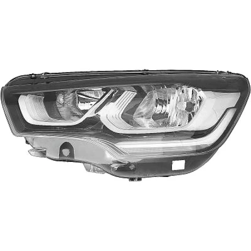 Image of DIEDERICHS 4073181 Headlights H7/H7, Left, with motor for headlamp levelling Headlight (259)