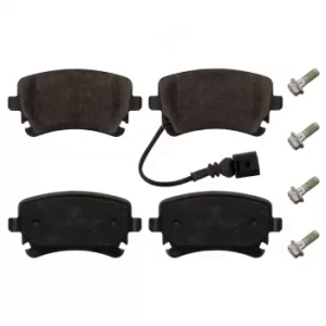 Image of Brake Pad Set 16860 by Febi Bilstein Rear Axle