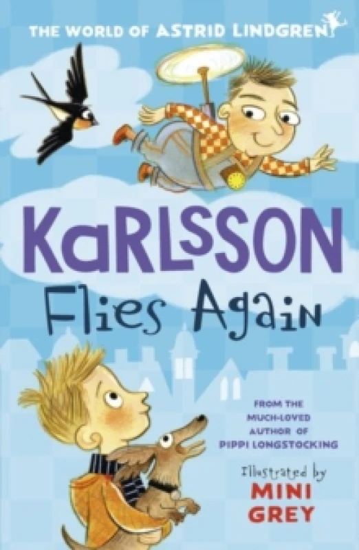 Image of Astrid Lindgren Karlsson Flies Again Book Multi unisex