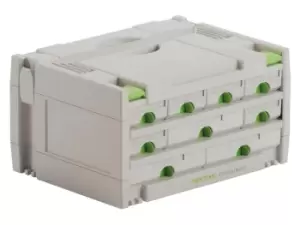 Image of Festool SYS 3-SORT/9 9 DRAWER Sortainer 395mm x 295mm x 210mm