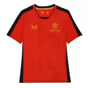 Image of Castore RFC Short Sleeve T-Shirt Junior Boys - Red