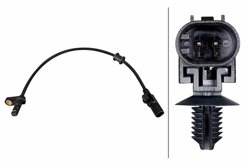 Image of HELLA ABS sensor HELLA 6PU 358 216-491