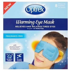 Image of Optrex Warming Eye Mask 8 Single Masks