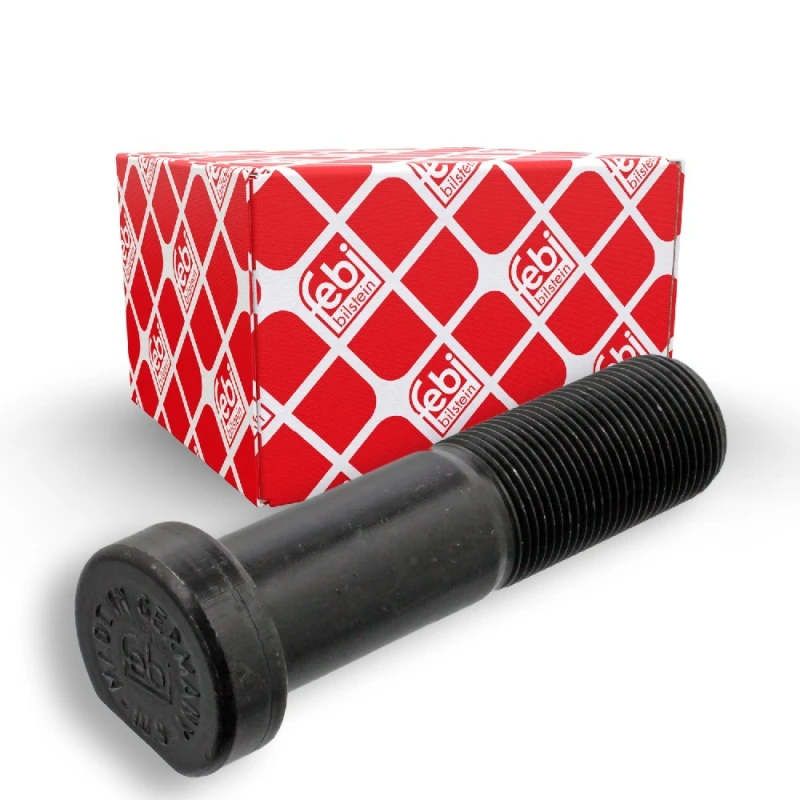 Image of FEBI BILSTEIN 07940 Wheel Stud Front Axle Steel Wheel Stud (657)