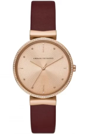 image of Armani Exchange Zoe AX5913 Women Strap Watch