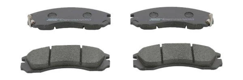 Image of JURID 572447J Brake pad set with acoustic wear warning, without accessories Brake Pad Set,disc brake (402)