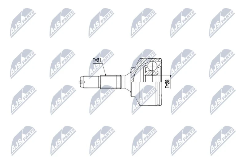 Image of NTY CV joint kit NTY NPZ-CT-025