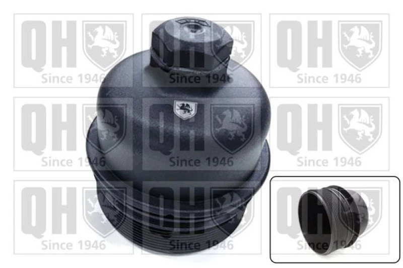 Image of QUINTON HAZELL Oil filter housing cap QUINTON HAZELL QOC1008