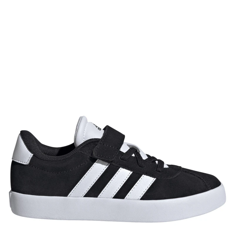 Image of adidas Vl Court 3.0 Shoes Child Boys Low Trainers C11 (29) Black 02252703110