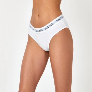 image of Jack Wills Wilden Heritage Boy Pants - White