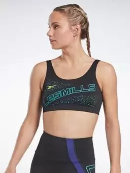 Image of Reebok Les Mills Sports Bra - Black