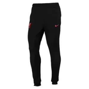 image of 2022-2023 Liverpool Strike Tracksuit Pants (Black)