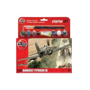 Image of Hawker Typhoon Mk.Ib 1:72 Air Fix Medium Starter Set