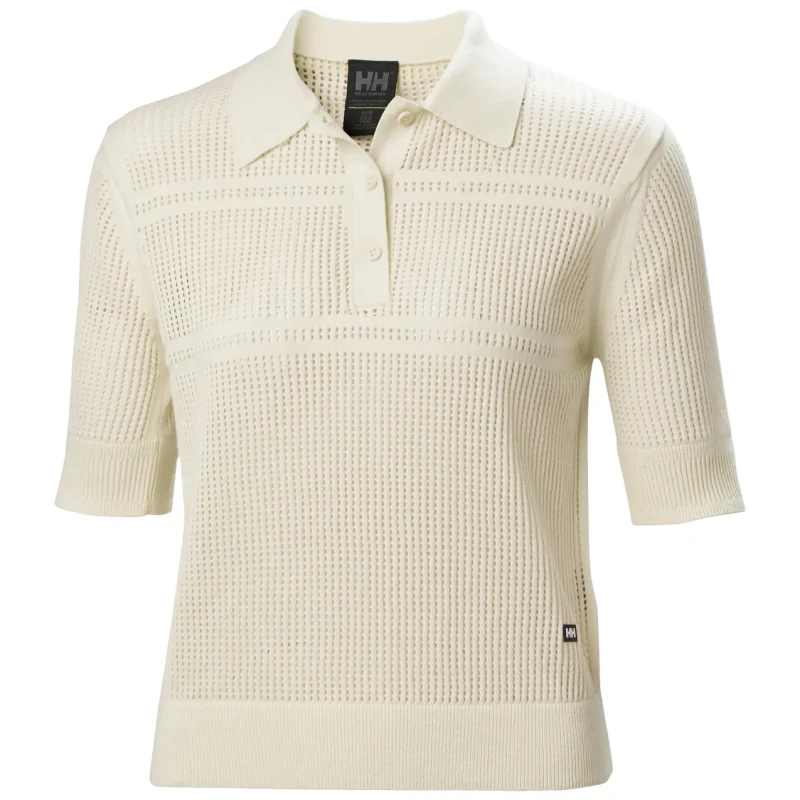 Image of Helly Hansen Womens polo shirt Helly Hansen Salt Knit Beige Female XL