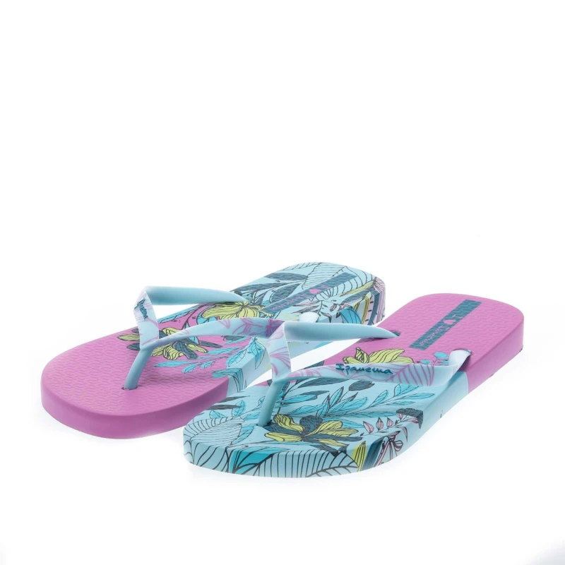 Image of Ipanema Flower Bomb Flip Flops - Blue Blue 4