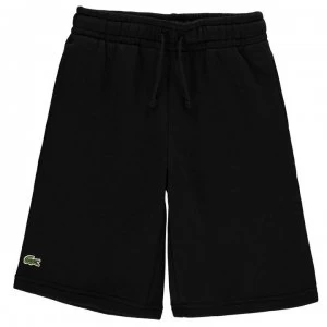 image of Lacoste Basic Fleece Shorts - Black 031