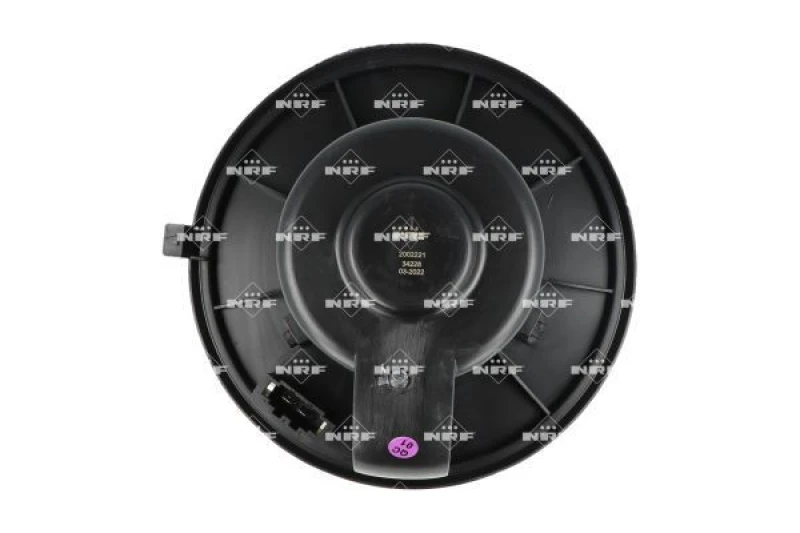 Image of NRF 34228 Blower Motor for right-hand drive vehicles Interior Blower (2669)