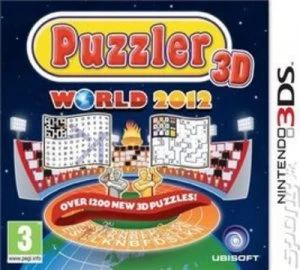 image of Puzzler World 2012 3D Nintendo 3DS Game