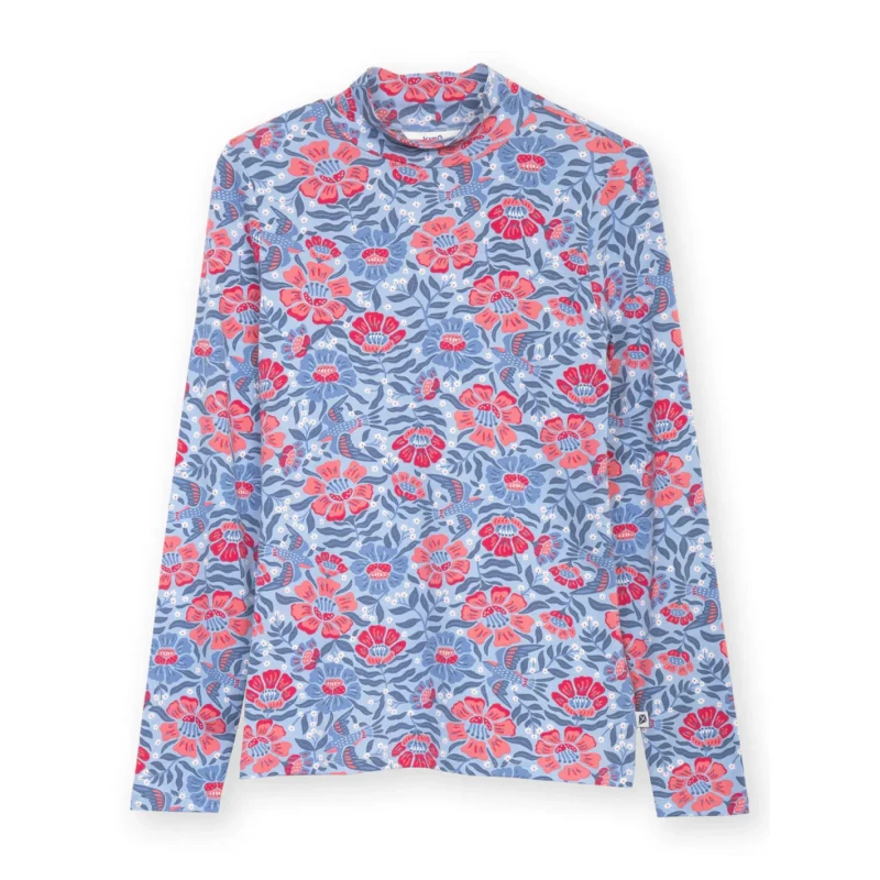 Image of Kite Womens turtleneck T-Shirt Kite Bagber Bleu Female 40