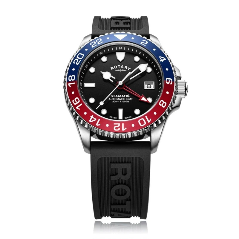 Image of Rotary Seamatic Watch Analogue Quartz Watches One Size Silver 75406711000