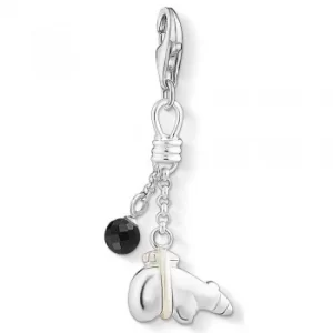 Image of THOMAS SABO Silver Ethno Bear Charm 1332-168-11