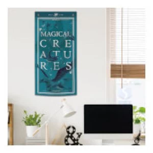 image of Harry Potter Magical Creatures Wall Banner