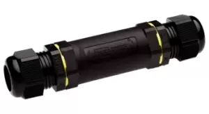 Image of Hylec Tee Tube Black 32A In-Line Cable Joint