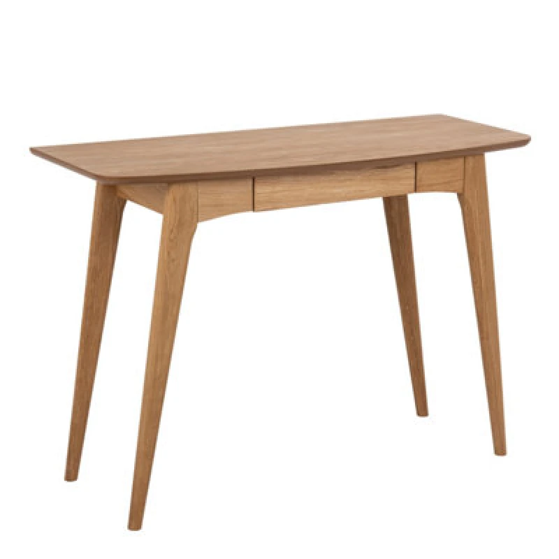 Image of Furniture To Go Woodstock 1 Drawer Office Desk In Oak