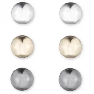Image of Trio Studs Pierced Ears Earrings