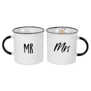 image of Mr and Mrs Mug Set