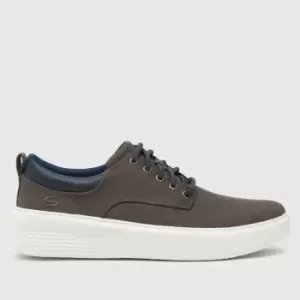 Image of SKECHERS Viewson Doriano Slip-on Shoes In Grey