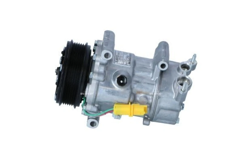 Image of NRF 32908 AC Compressor EASY FIT PAG 46, Refrigerant: R134a, with PAG compressor oil, with gaskets/seals Compressor,air conditioning (447)