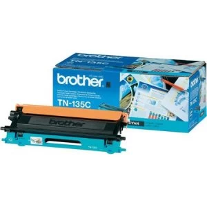 Image of Brother TN135 Cyan Laser Toner Ink Cartridge