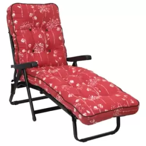 Image of Deluxe Sunbed Renaissance Rouge