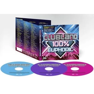 image of Clubland - 100% Euphoric CD