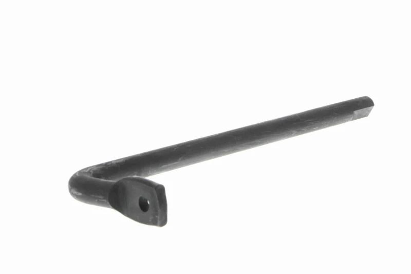 Image of VAICO V10-3709 Tensioner Lever, v-ribbed belt Q+, original equipment manufacturer quality Tensioner Lever,v-ribbed belt (540)