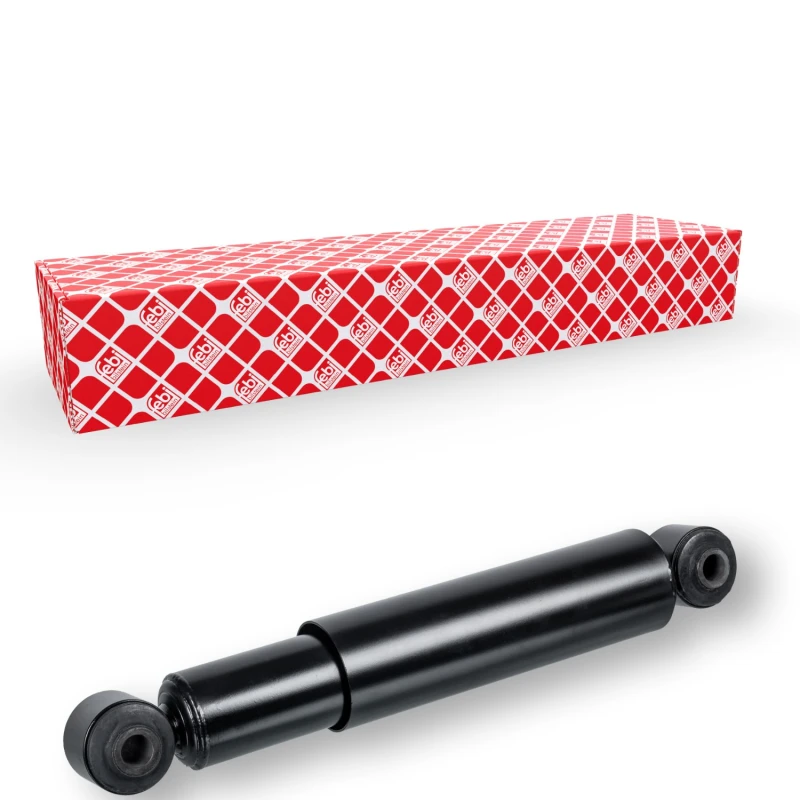 Image of FEBI BILSTEIN 20591 Shock absorber Rear Axle, Oil Pressure, Telescopic Shock Absorber, Bottom eye Shock Absorber (854)