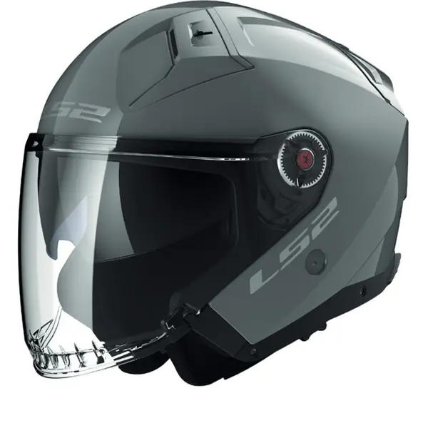 Image of LS2 OF603 Infinity II Solid Nardo Grey 06 Jet Helmet Size S