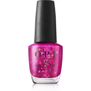 image of OPI Nail Lacquer Jewel Be Bold Nail Polish Shade I Pink It's Snowing 15 ml