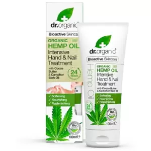 image of Dr Organic Hemp Oil Hand & Nail Treatment