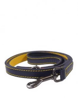 Image of Joules Navy Leather Lead